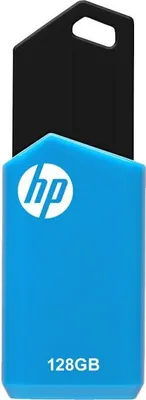 Produktbild von HP v150w USB-Flash-Laufwerk 128 GB USB Typ-A 2.0 Schwarz, Blau
