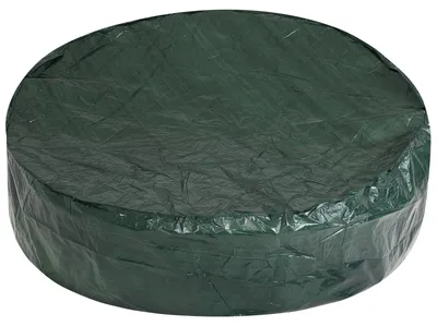 Produktbild von KINGSLEEVE® Abdeckung Abdeckplane Sonneninsel Wasserabweisend 188 x 90-50 cm Rund PE Schutzhülle Abdeckhaube Gartenmöbel Plane