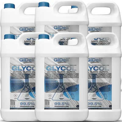 Obrázek produktu pro Propylenglykol PG, 30 litrů, čistota 99,5 %, farmaceutická kvalita, pro průmysl, kosmetiku, GiDeli