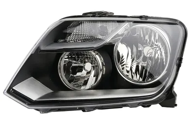 Obrázok produktu pre Johns, Halogénové svetlomety predné pasujú do VW Amarok 01/13-08/16 H7 H15 vľavo so žiarovkami.