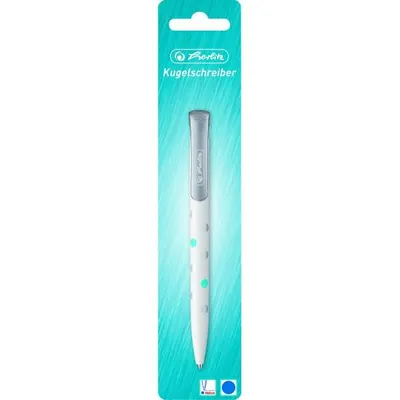Produktbild von Herlitz 50028085, Clip, Clip-on-Einziehkugelschreiber, Blau, 1 Stück(e), Medium