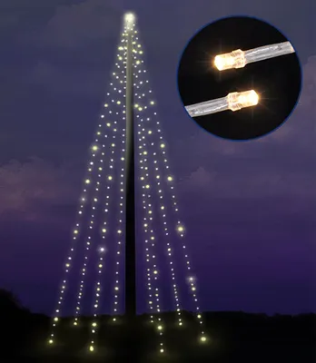 Obrázek produktu pro LED plášť pro stožár - 400 teplých bílých LED diod - V: 10,0 m - venkovní provedení