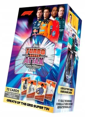 Produktbild von Topps Turbo Attax 2026 F1 Cards – Super Tin: Collectors’ Metal Tin