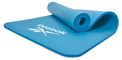 Image de Tapis de fitness/d'entraînement Reebok, 10 mm, bleu