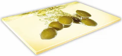 Zdjęcie produktu dla SZKLANA DESKA KUCHENNA 40x30 222b Oliwki w oliwie