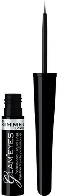 Productafbeelding van Rimmel London Glam'Eyes Professional eyeliner : 001 - Black Glamour (1 stuk)