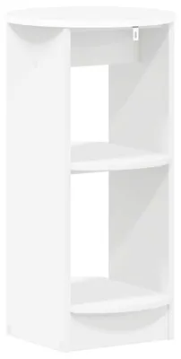 Image de Meuble d'appoint Blanc Bois d’ingénierie