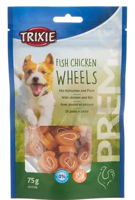 Produktbild von Wheels mit Hühnerbrust & Fisch