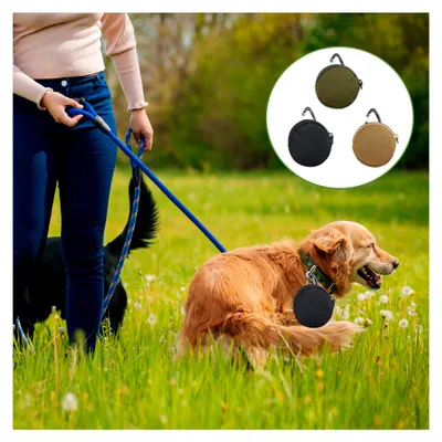 Produktbild von 3er Set Leckerlitaschen für Hunde – wasserdichte Futtertaschen mit Karabiner für Hundetraining und Erziehung