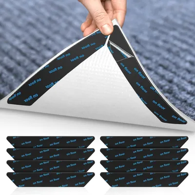 Produktbild von waschbare, rutschfeste und formstabile Teppichstopper für Parkett, Marmor und Fliesen – wiederverwendbar