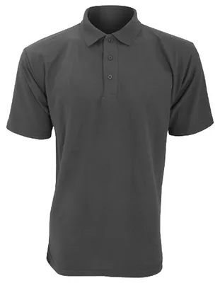 Image de UCC 50/50 Pique Polo pour homme BC1194 (L) (Anthracite)