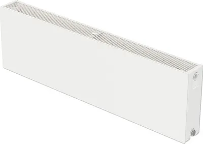Produktbild von Rotheigner Planheizkörper Typ DK (22) 6-fach (unten rechts oder seitlich) 300 x 3000 mm weiß ohne Befestigungslaschen