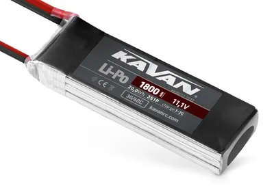 Productafbeelding van Kavan 1800mAh/11 1V 30/60C modelbouwaccu's