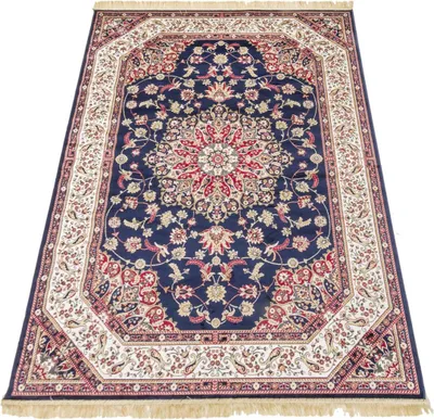 Produktbild von Blauer Rubine Perserteppich für Wohnzimmer
