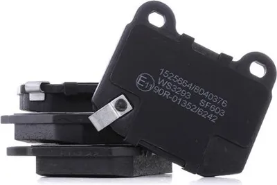 Produktbild von RIDEX 402B0491 Bremsbeläge Satz Hinten für SUBARU FORESTER (SG) für NISSAN 350 Z (Z33)