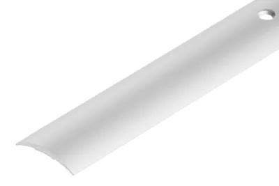 Zdjęcie produktu dla Profil progowy owalny aluminiowy 30mm Cezar Srebrny Mat 0,90m