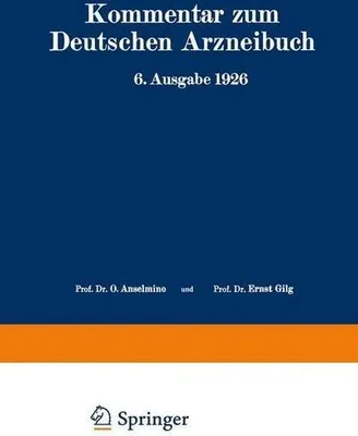 Produktbild von Kommentar zum Deutschen Arzneibuch 6. Ausgabe 1926