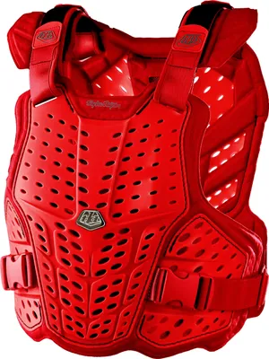 Produktbild von Troy Lee Designs Rockfight Chest Protector, blue, youth one size