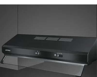 Obrázok produktu pre Smeg KSEC61NE3, 315 m³/h, Zvedené / recirkulačné, E, E, G, 72 dB