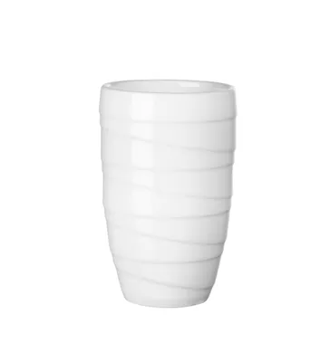 Produktbild von ASA Selection Thermobecher twisted, weiß Porzellan 33705024