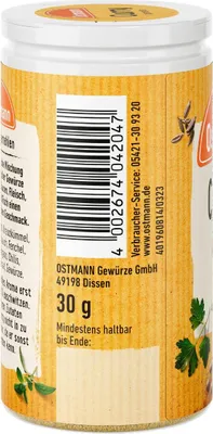 Produktbild von Ostmann Curry Streudose 30g