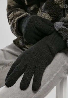 Produktbild von Brandit BD9169 | Knitted Gloves M bis L - Farbe: Black - Größe: L