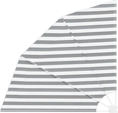 Obrázek produktu pro vidaXL Balkónový paraván 140 x 140 cm, polyester, antracit a bílá
