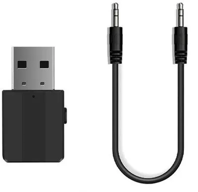 Zdjęcie produktu dla Bezprzewodowy adapter Bluetooth z odbiornikiem i nadajnikiem audio USB do telewizora i komputera