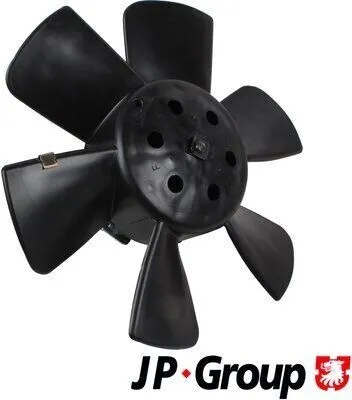 Produktbild von JP GROUP 1199100200 Lüfter Motorkühlung Kühlerlüfter für VW GOLF II (19E, 1G1) Wasserkühler Ø277mm