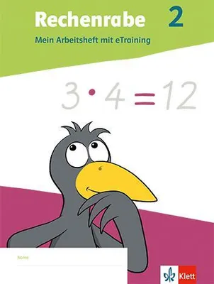 Produktbild von Rechenrabe 2. Mein Arbeitsheft mit eTraining Klasse 2. Ausgabe Nordrhein-Westfalen