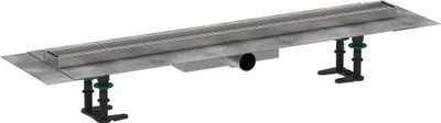 Produktbild von hansgrohe RainDrain Compact Komplettset Duschrinne 800, befliesbar, für flache Installation, 56167000