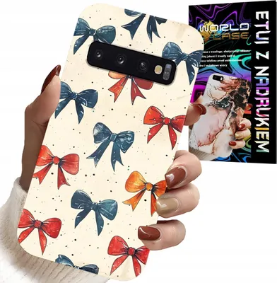 Immagine prodotto di Custodia Per Samsung Galaxy S10 - Nastri Colorati Disegni Di Moda