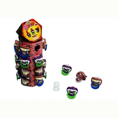 Produktbild von IST B Pop Mix Zähne mit Schnuller Lolli Lutscher bunt Einheitsgröße