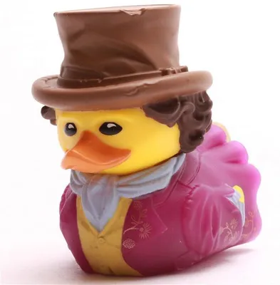 Produktbild von TUBBZ Badeente Willy Wonka Mini Vinyl 5 cm