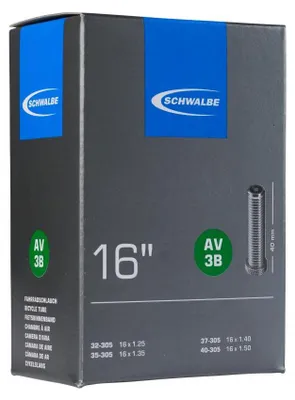 Produktbild von Schwalbe Schlauch AV3B 16x1.10/1.50 Zoll - 32-40/305 - 16 Zoll - 40 mm Autove...