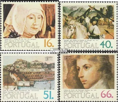 Produktbild von Briefmarken Portugal 1984 Mi 1631-1634 (kompl.Ausg.) postfrisch Briefmarkenausstellung