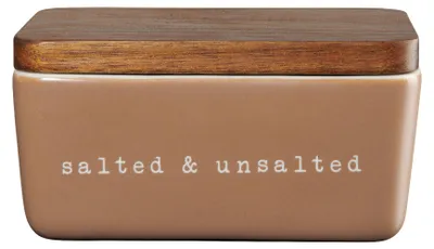 Obrázek produktu pro ASA Butterdose, salted & unsalted 15 x 10 cm, h. 7,8 cm