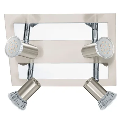Obrázok produktu pre EGLO ROTTELO, Bodové osvetlenie, GU10, 4 žiaroviek, LED, 3000 K, Kovová