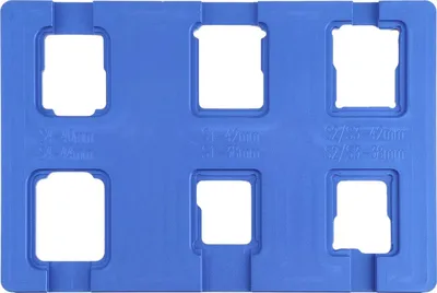 Obrázok produktu pre držiak na opravu LCD displeja 6 v 1 pre Apple Watch Series 1 / 2 / 3 / 4