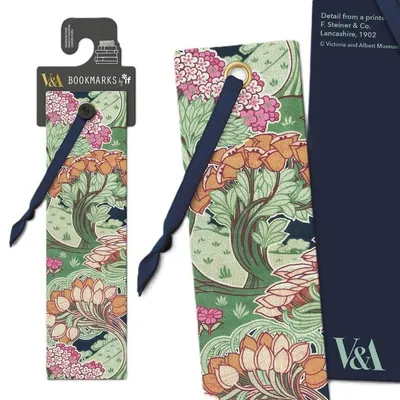 Productafbeelding van Boekmarkering V&A, Art Nouveau-bomen