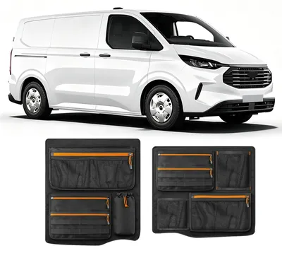 Obrázok produktu pre Organizér do zadných dverí vozidla Ford Transit Custom, modelové roky 2006-2023