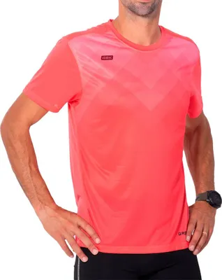 Zdjęcie produktu dla 42k Running Motion koszulka z krótkim rękawem pomarańczowa XS męska pomarańczowa XS