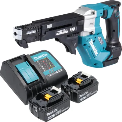 Obrázok produktu pre Akumulátorový skrutkovač Makita DFR 552 SG 18 V 25 – 55 mm bezkefový + 2x akumulátor 6,0 Ah + nabíjačka