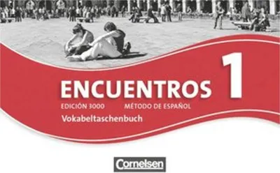 Immagine prodotto di Encuentros 01. Edición 3000. Vokabeltaschenbuch