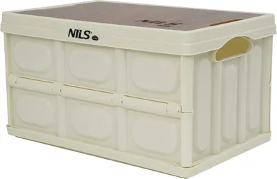 Produktbild von Faltbare Campingbox mit Deckel, 15L, Weiß