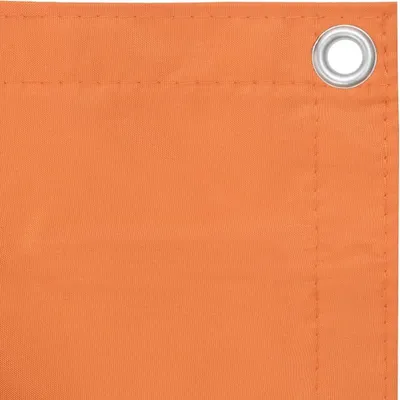 Obrázek produktu pro vidaXL Balkonová zástěna oranžová 120x500 cm Oxford Fabric
