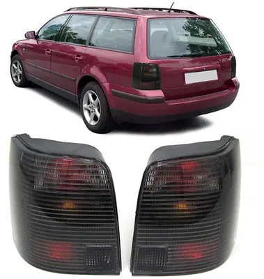 Image de Feux arrière fumés noirs pour VW Passat 3B Variant break, à partir de 1996-08 / 2000