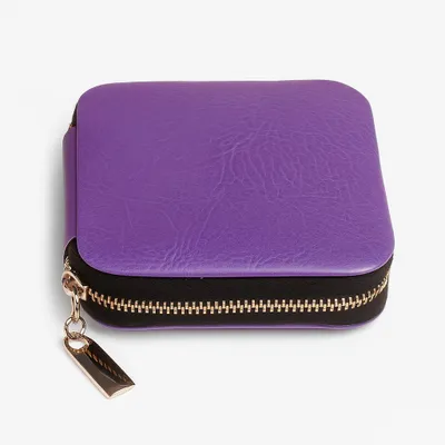 Produktbild von Taschenapotheke Globuli vegan 16/48 Gläser | Etui bis 1,5g | OMEO®(ohne Gläser) lila 48er