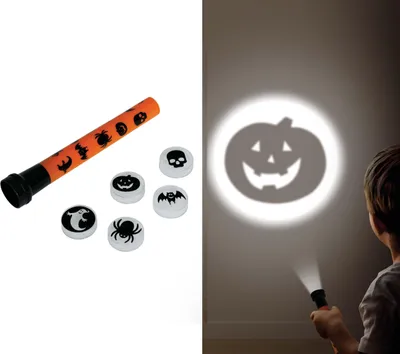 Produktbild von Taschenlampen Projektor Halloween 16cm