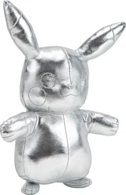 Produktbild von Pokemon Plüschfigur - 25. Jubiläum Select (silber, 20cm) Pikachu